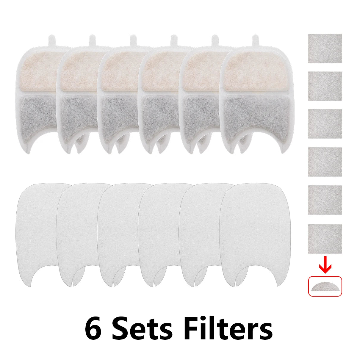The PawPury™ Wireless Fountain Replacement Filters
