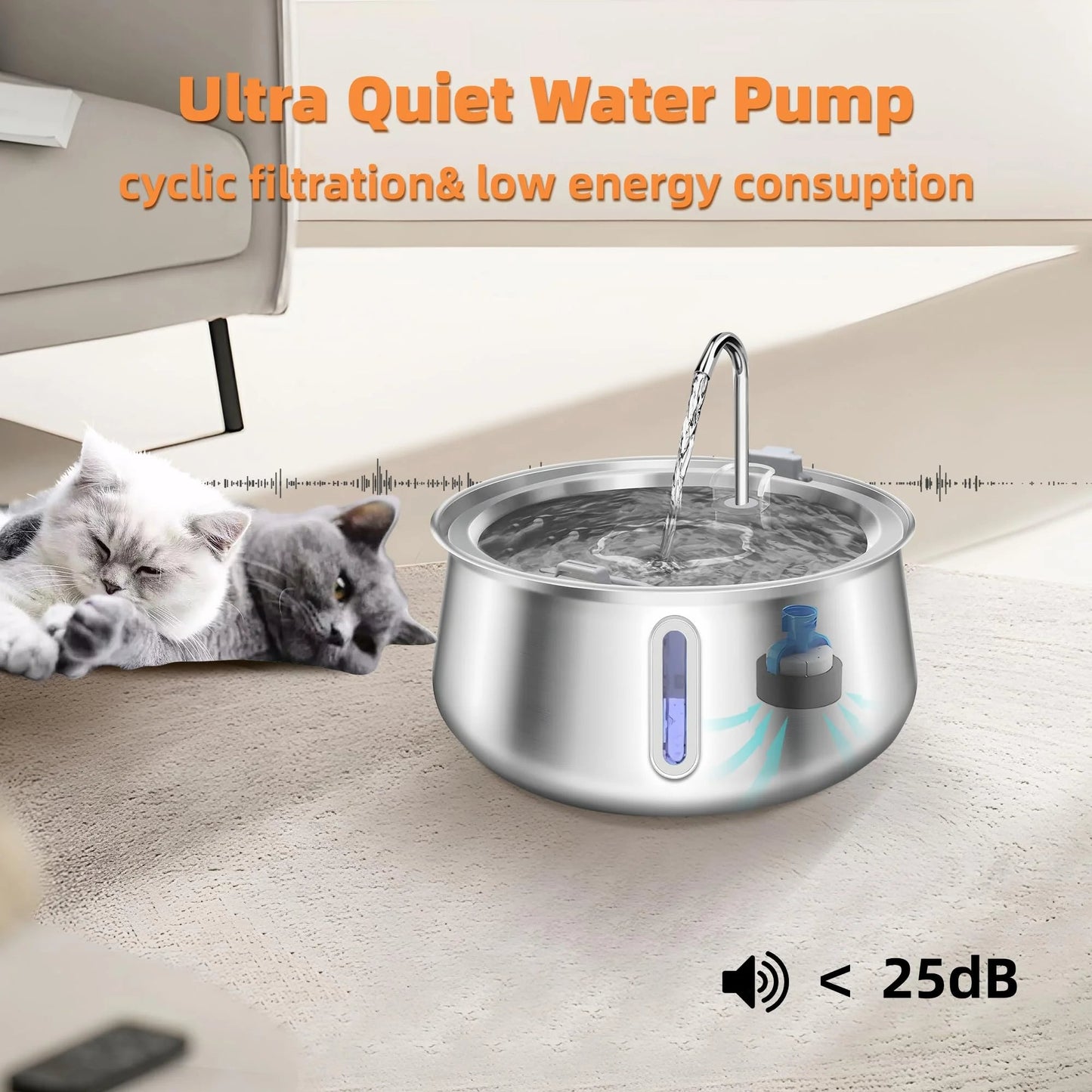 The PawPury™ Fountain New Version