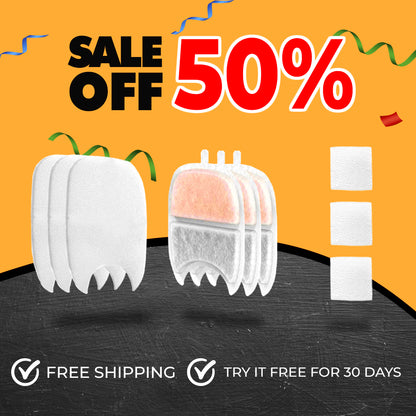 The PawPury™ Wireless Fountain Replacement Filters